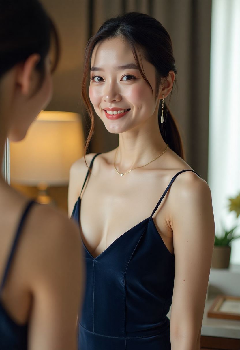 清晨楼道里提着豆浆的女邻居